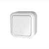 Simple wall switch 10A 250V AC IP20 in white